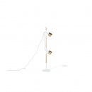 Lampa stojąca biała - podłogowa - oświetlenie - Cherubino