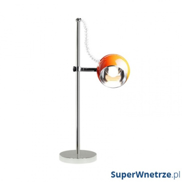 Lampa stołowa Moon Kokoon Design pomarańczowy