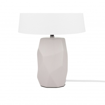 Lampa stołowa różowa 43 cm ELIA