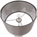 Lampa stołowa Tigua Kokoon Design szara