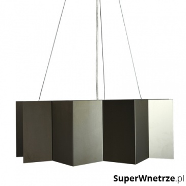 Lampa wisząca 20 cm x 56 cm Gie El stalowa