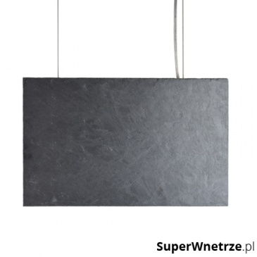 Lampa wisząca 40 cm Gie El łupek