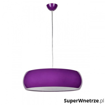 Lampa wisząca Alto Lampex 46cm fioletowa