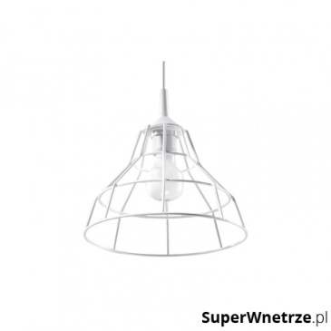 Lampa wisząca Sollux Lighting Anata biała