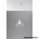 Lampa wisząca Sollux Lighting Anata biała