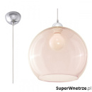 Lampa wisząca Sollux Lighting Ball szampańska