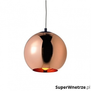 Lampa wisząca Bolla Up King Home 25cm miedziana