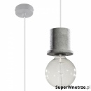 Lampa wisząca Sollux Lighting Bono szara