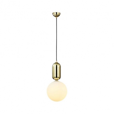 Lampa wisząca BOY S złota - LED, szkło, metal