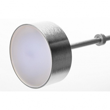 Lampa wisząca CAPRI 6 chrom - LED, aluminium, szkło