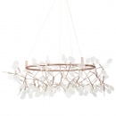 Lampa wisząca CHIC BOTANIC-80 LED miedziana 80 cm