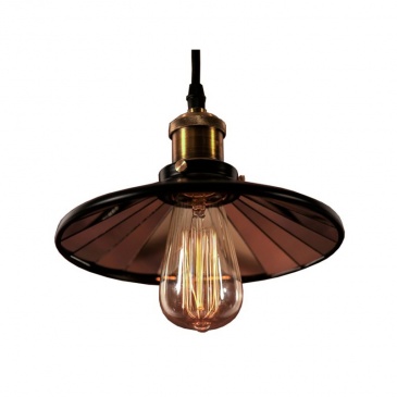 Lampa wisząca 45x45cm Altavola Design Eindhoven Loft 3 czarna