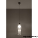 Lampa wisząca Sollux Lighting Ferrero przezroczysta