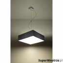 Lampa wisząca Sollux Lighting Horus szara