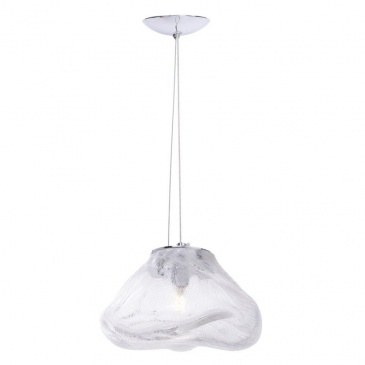 Lampa wisząca icy transparentna 20 cm