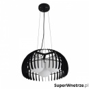 Lampa wisząca Liwia Lampex czarna