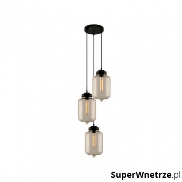 Lampa wisząca London Loft 2 CO 150x40 cm ALTAVOLA DESIGN przeźroczysta