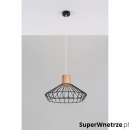 Lampa wisząca Sollux Lighting Lora czarna