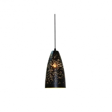 Lampa wisząca 14x14cm Altavola Design Magic Space 2 czarno-złota