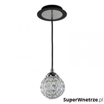 Lampa wisząca 80x15cm Lampex Mirage 1 czarna