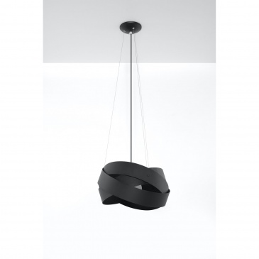 Lampa Wisząca MOBIUS Czarna