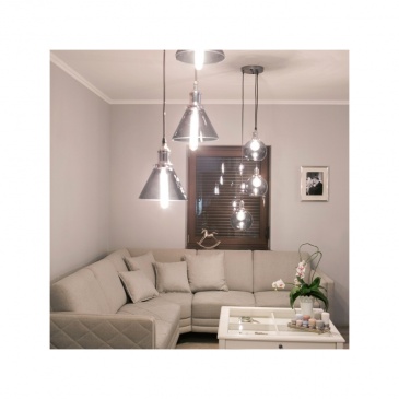 Lampa wisząca 42x150cm Altavola Design New York Loft 2 CO SCH dymiona