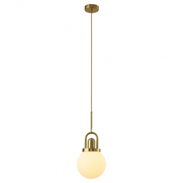 Lampa wisząca PEARL złota 20 cm