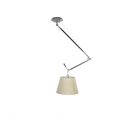 Lampa wisząca śr 36cm King Home Rayon arm biała