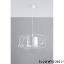 Lampa wisząca Sollux Lighting Salerno biała