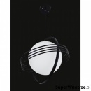 Lampa wisząca Saturno B Lampex czarna