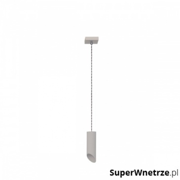 Lampa wisząca Skos 1 Lampex popiel