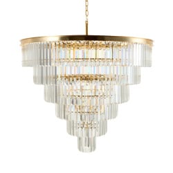 Lampa wisząca splendore złota 100 cm