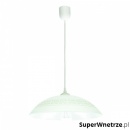 Lampa wisząca 70x35cm Lampex Z1 Madryt biała