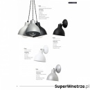 Lampa wisząca Zoe 2 Lampex czarna