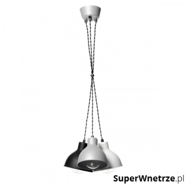 Lampa wisząca Lampex Zoe 3 wielokolorowa