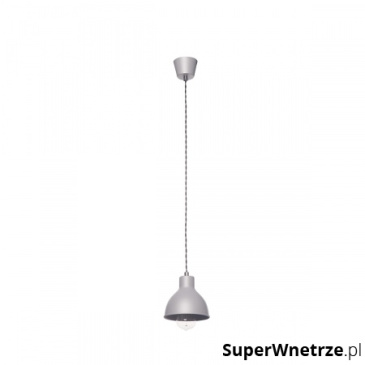 Lampa wisząca Zoe Z1 Lampex popielata