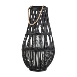 Lampion czarny 75 cm TONGA