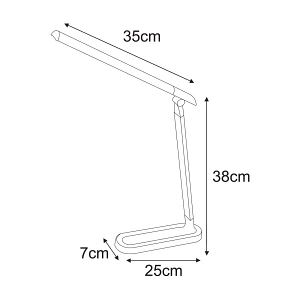 Lampka biurkowa k-mt-206 zielony z serii niko Lampka biurkowa k-mt-206 zielony z serii niko
