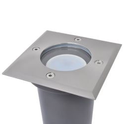 Lampy najazdowe LED, 3 szt., kwadratowe