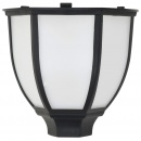 Lampy solarne do ogrodu, 6 szt., LED, czarne