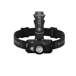 Latarka czołowa Ledlenser MH8 - Black