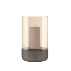 Latarnia M CALMA, burned metal Latarnia M CALMA, burned metal