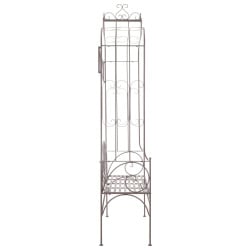 Ławka ogrodowa, 122 cm, żelazo, antyczny brąz Ławka ogrodowa, 122 cm, żelazo, antyczny brąz