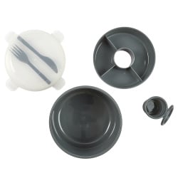 Lunch box round 1,4l antracytowy Lunch box round 1,4l antracytowy
