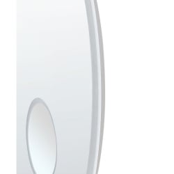 Lustro łazienkowe led fixin wbudowany głośnik bluetooth srebrny