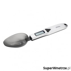 Łyżka z wagą elektroniczną Lamart Spoon srebrno-biała