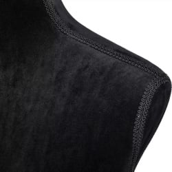 Manekin kobiecy, korpus, czarny welur