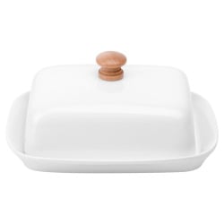 Maselniczka ceramiczna biała Maselniczka ceramiczna biała