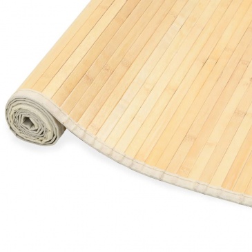 Mata bambusowa na podłogę, 160 x 230 cm, naturalna