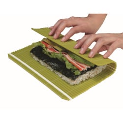 Mata do sushi  HASEGAWA 250x305 mm beżowa [FMK-L]